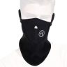 Allextreme EXSFMB Unisex Half Face Mask Triple Layer Washable Anti-pollution with Adjustable Ear Loop (Black, Universal size)