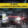 Allextreme EXM635W 35W LED Headlight 3500LM Hi/Low Beam Light Universal 5000K Headlamp for Cars, Bikes & Motorcycles (White, Pack of 1)