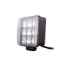Allextreme EX9LFL1 Universal 9 LED Square Fog Light Flood Auxiliary Lamp for All Bikes Motorcycle Cars and SUV (27W, White Light, 1 PC)