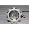 Allextreme Original Projector Lamp High Intensity Led headlight Lens projector (High beam, Low Beam,Flasher function) For - All Bikes (Blue Red Blue)