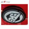 Allextreme EXRENL1 License Plate Light for Classic, Chrome, Electra, Standard 350 & 500cc (Red, Pack of 1)