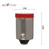 AllExtreme EXTT1R2 BA9S LED Parking Light Super Bright 4 SMD Car Interior License Plate Wedge Dome Trunk Dashboard Bulb for Car Bike and Motorcycle (1W, Red, 2 PCS)