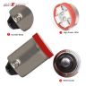 AllExtreme EXTT1R2 BA9S LED Parking Light Super Bright 4 SMD Car Interior License Plate Wedge Dome Trunk Dashboard Bulb for Car Bike and Motorcycle (1W, Red, 2 PCS)