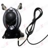 ALLEXTREME EXBM1PH Universal Mobile Mount Cell Phone Holder with USB Charger and 360 Rotation for Motorcycles & Bikes (Black)