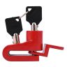 AllExtreme EXMDBLM Mini Anti Theft Disc Brake Security Lock for Bicycle and Motorcycle (Maroon)