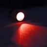 Allextreme EXBA1R2 BA9S LED Parking Light Super Bright Interior License Plate Wedge Dome Trunk Dashboard Bulb for Car Bike and Motorcycle (5W, Red, 2 PCS)