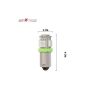 Allextreme EXBA9SW7 BA9S LED Parking Light Super Bright 8 SMD Car Interior License Plate Wedge Dome Trunk Dashboard Bulb for Car Bike and Motorcycle (2W, Green, 2PCS)