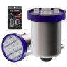 Allextreme EXTB9S3 BA9S LED Parking Light Super Bright 8 SMD Car Interior License Plate Wedge Dome Trunk Dashboard Bulb for Car Bike and Motorcycle (3W, Blue, 2 PCS)