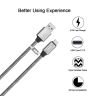 Allextreme Type C Nylon USB Data Cable with 2A Super Fast Charging and Data Transfer Speed for OnePlus (3.2 Feet, Black)