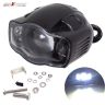 AllExtreme EXFSUL1 Motorcycle LED Headlight Super Bright CREE Chip Off Road Driving Fog Lamp for Night Driving (20W, White Light, 1 PC)