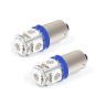 Allextreme EX2BT10 LED Parking Light Super Bright 5 SMD Interior Pilot License Plate Dome Indicator Lamp Bulb for Car Bike and Motorcycle (Blue)