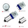 Allextreme EXBA9SB3 BA9S LED Parking Light Super Bright Car Interior License Plate Wedge Dome Trunk Dashboard Bulb for Car Bike and Motorcycle (2W, Blue, 2 PCS)