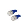 Allextreme EXT10CB Universal T10 LED Parking Light Super Bright Interior Pilot License Plate Dome Indicator Lamp Bulb for Car Bike and Motorcycle (2W, Blue, 2 PCS)