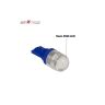 Allextreme EXT10CB Universal T10 LED Parking Light Super Bright Interior Pilot License Plate Dome Indicator Lamp Bulb for Car Bike and Motorcycle (2W, Blue, 2 PCS)
