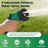 Allextreme 8 Adjustable Pattern Water Spray Gun Trigger High Pressure For vehicle & cleaning Garden Lawn, Grass rinse, flat, soak & washing for Car Bike Plants Pressure Washer water Nozzle