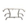 AllExtreme EXSSCGC Heavy Duty Stainless Steel Motorcycle Crash Guard Leg Guard for Bike and Motorcycle (Chrome)
