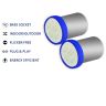 Allextreme EXBA9PB BA9S LED Parking Light Super Bright Car Interior License Plate Wedge Dome Trunk Dashboard Bulb for Car Bike and Motorcycle (3W, Blue, 2 PCS)