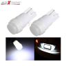 Allextreme EXTCT101 Universal T10 LED Parking Light Super Bright Interior Pilot License Plate Dome Indicator Lamp Bulb for Car Bike and Motorcycle (1W, White, 2 PCS)