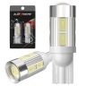 Allextreme EXT10SW Universal T10 LED Parking Light 10 SMD Super Bright Interior Pilot License Plate Dome Indicator Lamp Bulb for Car Bike and Motorcycle (3W, White, 2 PCS)