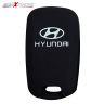 AllExtreme EX2KCHB Silicone Key Cover Remote Control Outer Shell Soft Fob Cover Case Protector Cool & Trendy Look (Black)