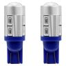 Allextreme EXBA9SBL LED Parking Light Super Bright Interior Pilot License Plate Dome Indicator Lamp Bulb for Car Bike and Motorcycle (3W, Blue, 2 PCS)