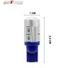 Allextreme EXBA9SBL LED Parking Light Super Bright Interior Pilot License Plate Dome Indicator Lamp Bulb for Car Bike and Motorcycle (3W, Blue, 2 PCS)