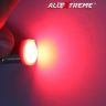 Allextreme EXBA9SG8 BA9S LED Parking Light Super Bright Car Interior License Plate Wedge Dome Trunk Dashboard Bulb for Car Bike and Motorcycle (3W, Red, 2 PCS)