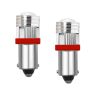 Allextreme BA9S LED Parking Light Super Bright 6 SMD Interior Pilot License Plate Dome Indicator Lamp Bulb for Car Bike and Motorcycle (Red)