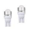 Allextreme EXT10CW Universal T10 LED Parking Light Ceramic Super Bright Interior Pilot License Plate Dome Indicator Lamp Bulb for Car Bike and Motorcycle (1W, White, 2 PCS)