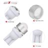 Allextreme EXT10CW Universal T10 LED Parking Light Ceramic Super Bright Interior Pilot License Plate Dome Indicator Lamp Bulb for Car Bike and Motorcycle (1W, White, 2 PCS)