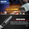 Allextreme EXTSI4A Motorcycle Led Turn Signal Indicators Light Lamp Regal Raptor 4Pcs KTM RC 390- Amber