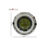 Allextreme EXDRPWB1 High Intensity Led Projector Lamp Stylish Dual Ring COB LED Headlight with Hi/Low Beam and Flasher Function for All Bikes (15W, White & Blue)
