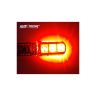 Allextreme EXT10R2R1 Universal T10 LED Parking Light 6 SMD Super Bright Interior Pilot License Plate Dome Indicator Lamp Bulb for Car Bike and Motorcycle (3W, Red, 2 PCS)