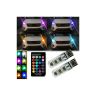 Allextreme EXT10M2P T10 RGB Car Interior Parking Bulb 6SMD Multicolour Light with Wireless Remote Control Ideal for Car Decoration (3W, RGB, 2 PCS)