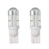 Allextreme EXT10W4 Universal T10 LED Parking Light 6 SMD Super Bright Interior Pilot License Plate Dome Indicator Lamp Bulb for Car Bike and Motorcycle (0.7W, White, 2 PCS)