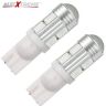 Allextreme EXT10W4 Universal T10 LED Parking Light 6 SMD Super Bright Interior Pilot License Plate Dome Indicator Lamp Bulb for Car Bike and Motorcycle (0.7W, White, 2 PCS)