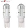 Allextreme EXT10W4 Universal T10 LED Parking Light 6 SMD Super Bright Interior Pilot License Plate Dome Indicator Lamp Bulb for Car Bike and Motorcycle (0.7W, White, 2 PCS)