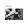 AllExtreme EXFRP2N Universal Bike Foot Rest Heavy Duty Left & Right Engine Guard Mounts Footrest Compatible for Royal Enfield Bullet Harley Davidson Kawasaki Yamaha (Green)