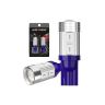 Allextreme EXT10B4 Universal T10 LED Parking Light 8 SMD Super Bright Interior Pilot License Plate Dome Indicator Lamp Bulb for Car Bike and Motorcycle (4W, Blue, 2 PCS)