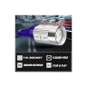 Allextreme EXT10B4 Universal T10 LED Parking Light 8 SMD Super Bright Interior Pilot License Plate Dome Indicator Lamp Bulb for Car Bike and Motorcycle (4W, Blue, 2 PCS)
