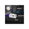 Allextreme EXT10B4 Universal T10 LED Parking Light 8 SMD Super Bright Interior Pilot License Plate Dome Indicator Lamp Bulb for Car Bike and Motorcycle (4W, Blue, 2 PCS)