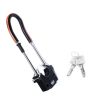 Allextreme EXSSUSL Heavy Duty U Lock, Shocker Lock for with Transit Frame Mount Bracket