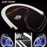 AllExtreme EX24SL2 LED DRL 24'' Daytime Running Silica Lights 1800 LM with Flexible Strip & Water-Resistant Design for Motorcycle and Cars