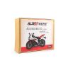 Allextreme EXSP71K 7 in 1 Combo Accessories Kit with Engine Guard Ladies Handle Grip Cover Brake Paddle Buzzer Polish and Seat Cover Compatible for Hero Splendor - Multicolor