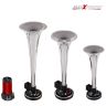 AllExtreme EXCAHS3 Car/Bikes Air Horn with 12 Volt Air Compressor and Attachment Screws and Brackets (Silver)