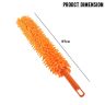 ALLEXTREME ‎DCF-GF02 Microfiber Brush with Flexible Plastic Handle Chenille Duster Washable Cleaning Mop for Cars Fans Ceiling Furniture & Home (Random Colour)