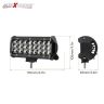 Allextreme EX24F058 Heavy Duty Upgraded Version 24 Led Fog Light/Work Light Bar Spot Beam Off Road Driving Lamp 1 Pcs 72W Cree,Pack Of 1