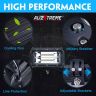 Allextreme EX7IW1P 7 Inch CREE Led Fog Light 24 LED Waterproof Cube Pod Spot Lamp with Mounting Brackets for Cars and Motorcycle (72W, White Light, 1 PC)