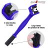 AllExtreme ‎CYL-06-T Multi-Purpose Bike Chain Cleaner Brush with Soft & Long Bristles Ideal for Quick Cleaning of Cycles, Motorcycles (Blue)