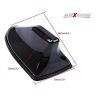 AllExtreme Car Shark Fin Roof Antenna Radio FM/AM Car Accessories Decorater Universal for Car (Black)